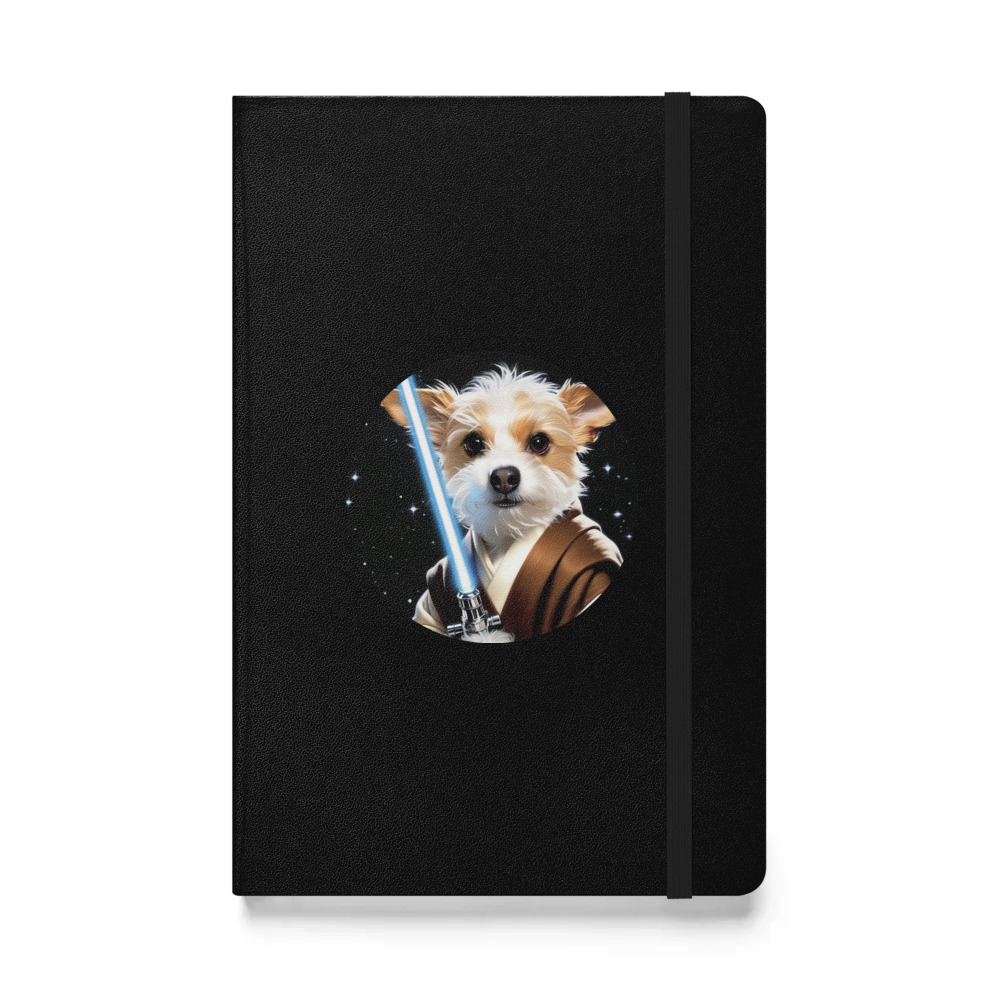 PugMug Custom Luna Hardcover Bound Notebook
