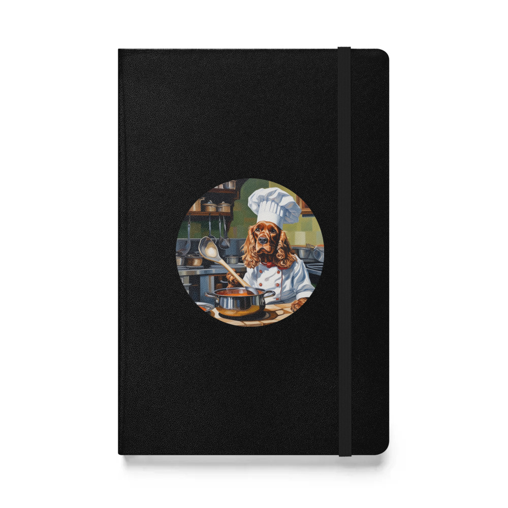 PugMug Custom Cocker Spaniel Hardcover Bound Notebook