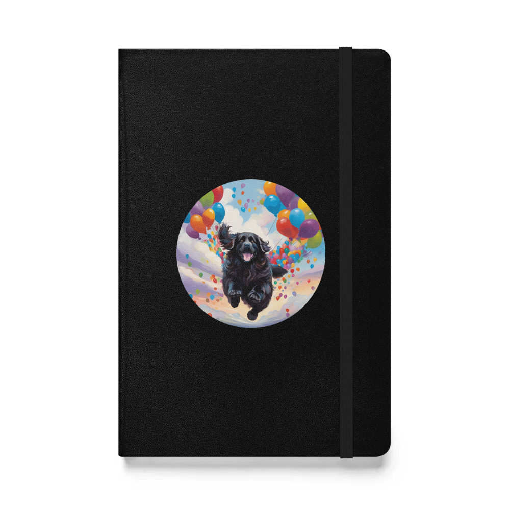 PugMug Custom Newfoundland Hardcover Bound Notebook
