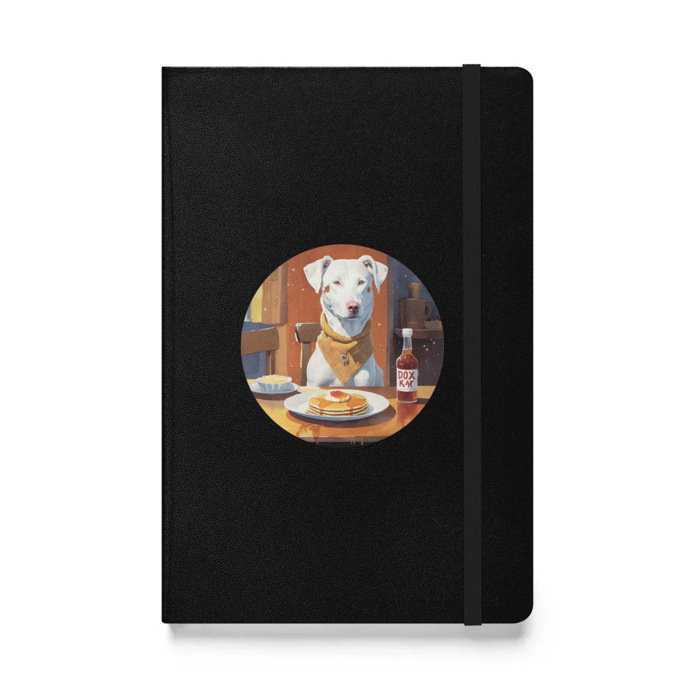 PugMug Custom Penny Hardcover Bound Notebook