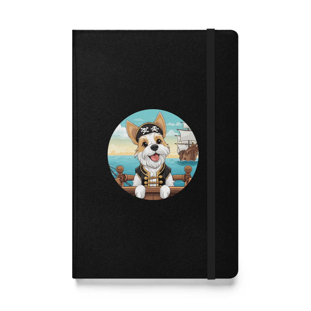 PugMug Custom Luna Hardcover Bound Notebook