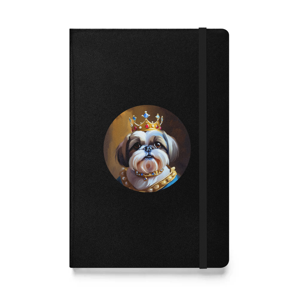 PugMug Custom Shih Tzu Hardcover Bound Notebook