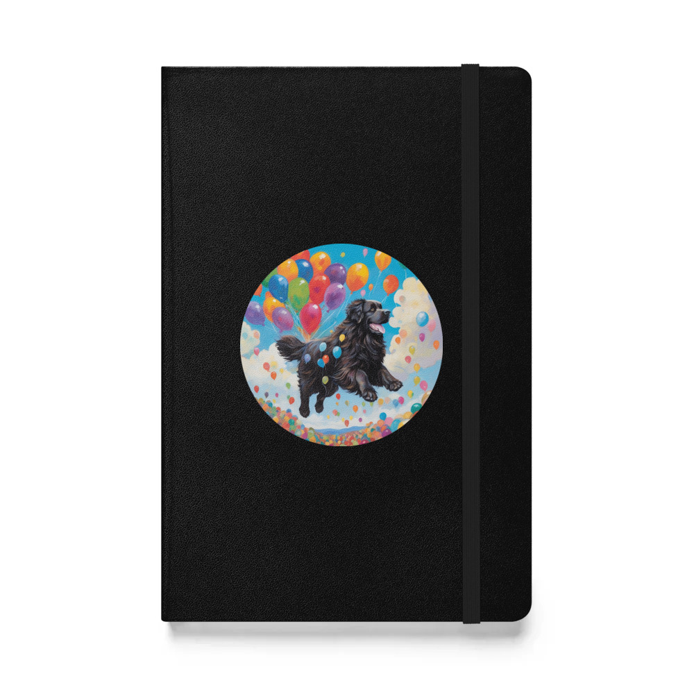PugMug Custom Newfoundland Hardcover Bound Notebook