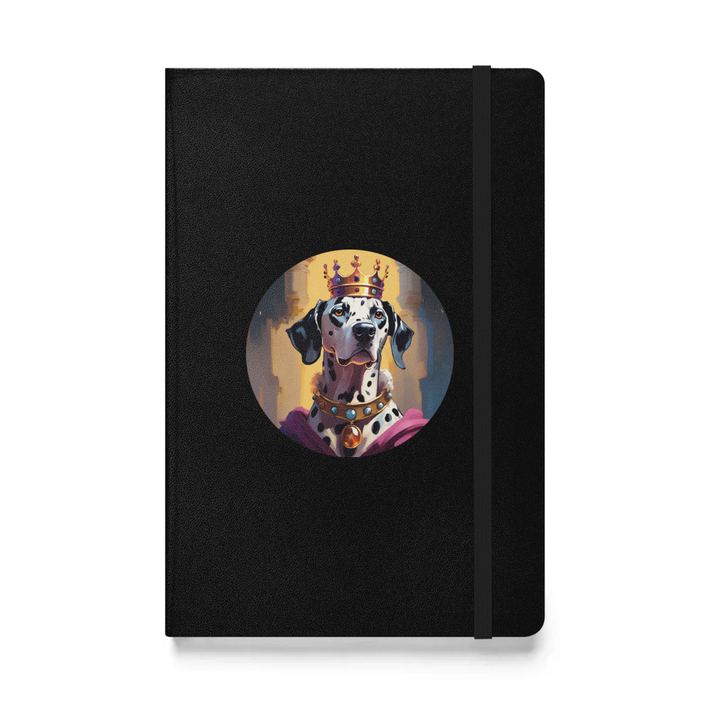 PugMug Custom Dalmatian Hardcover Bound Notebook