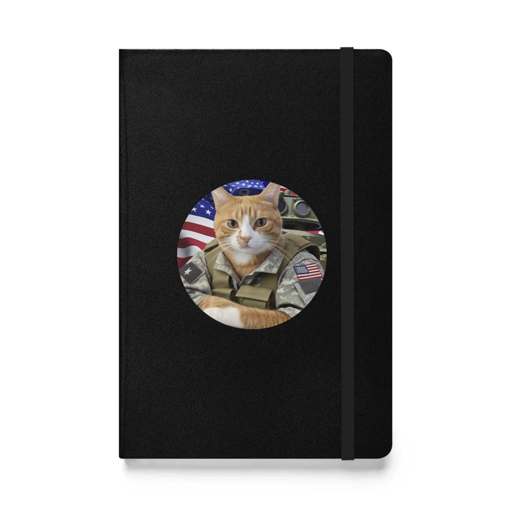 PugMug Custom Jack Jack Hardcover Bound Notebook