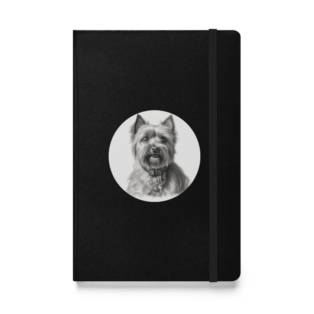 PugMug Custom Cairn Terrier Hardcover Bound Notebook