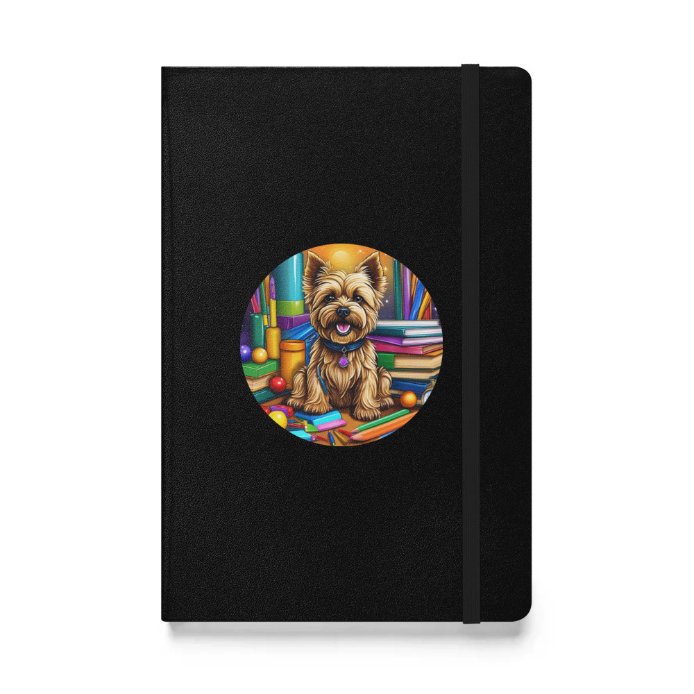 PugMug Custom Cairn Terrier Hardcover Bound Notebook