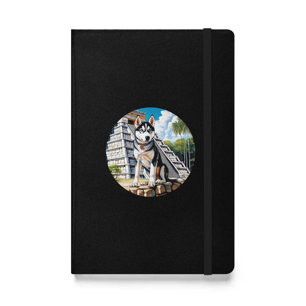 PugMug Custom Siberian Husky Hardcover Bound Notebook