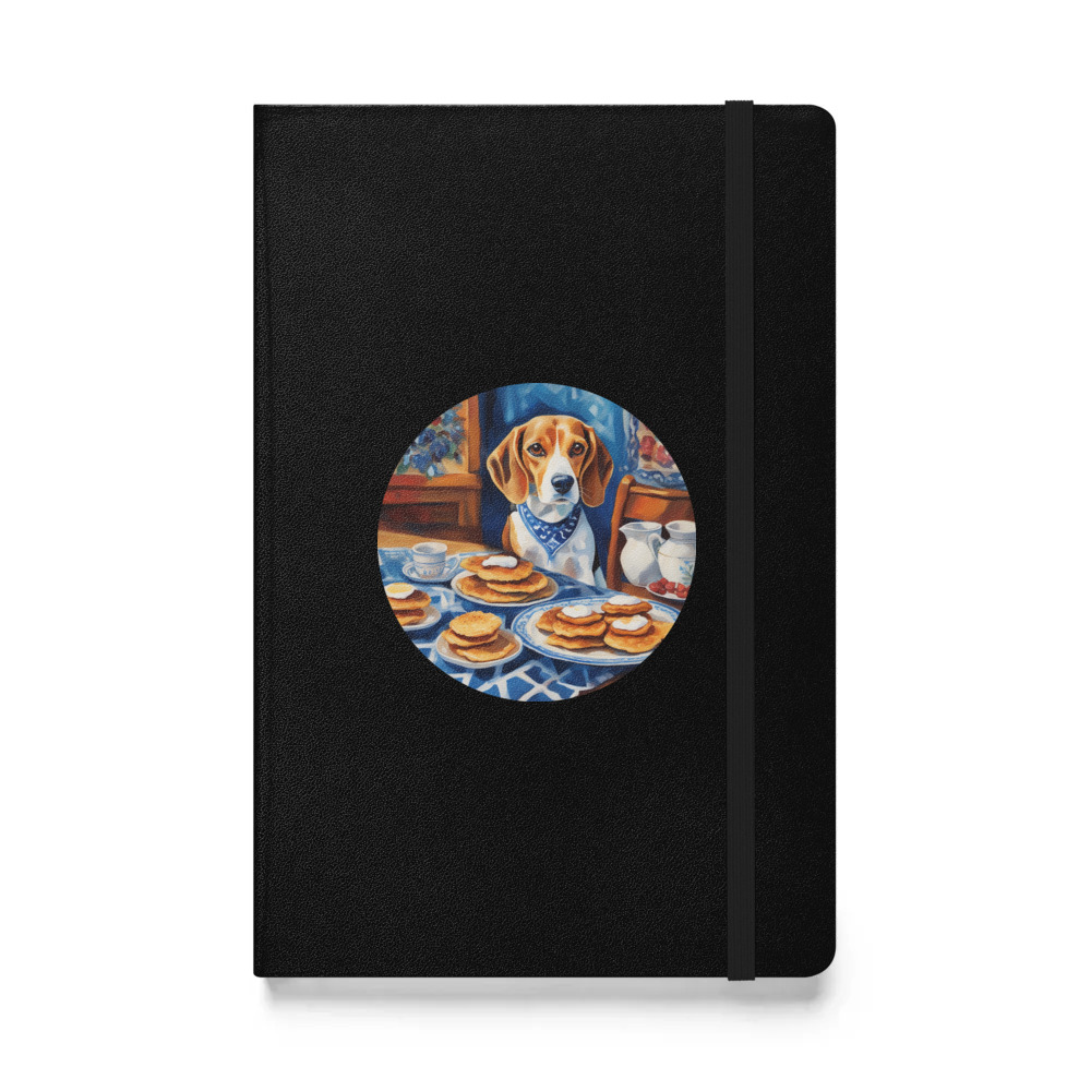 PugMug Custom Beagle Hardcover Bound Notebook