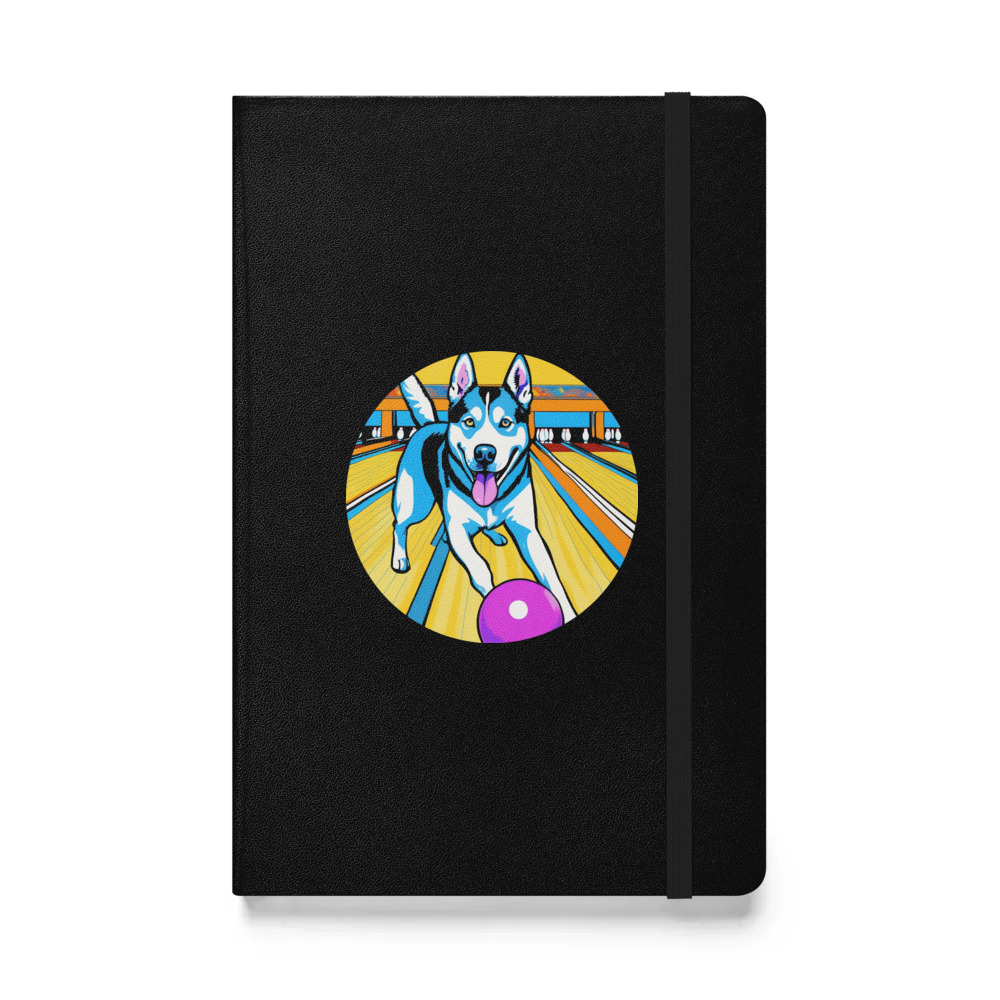 PugMug Custom Siberian Husky Hardcover Bound Notebook