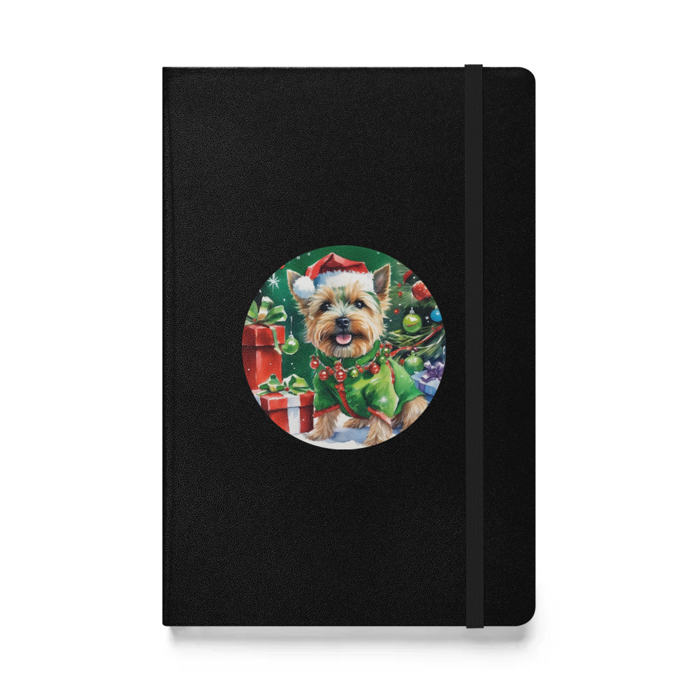 PugMug Custom Cairn Terrier Hardcover Bound Notebook
