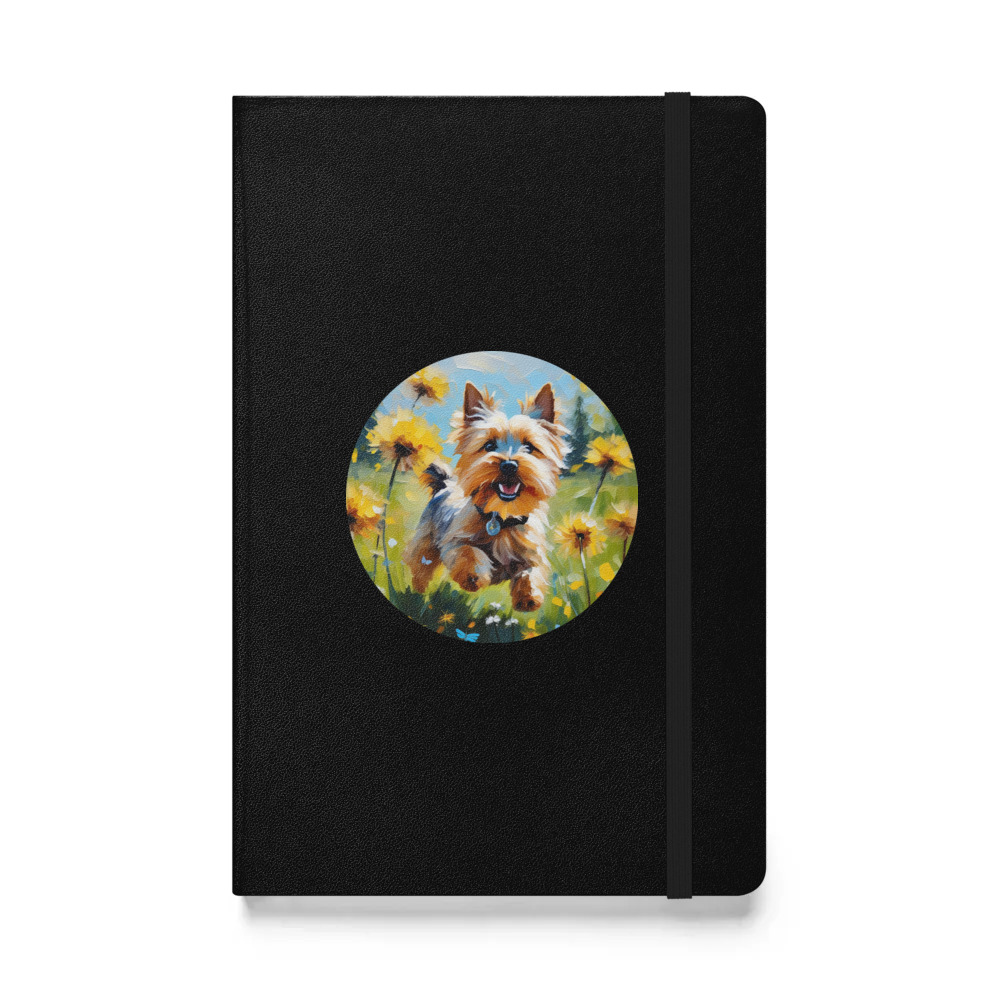 PugMug Custom Cairn Terrier Hardcover Bound Notebook