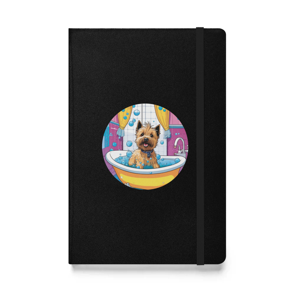 PugMug Custom Cairn Terrier Hardcover Bound Notebook