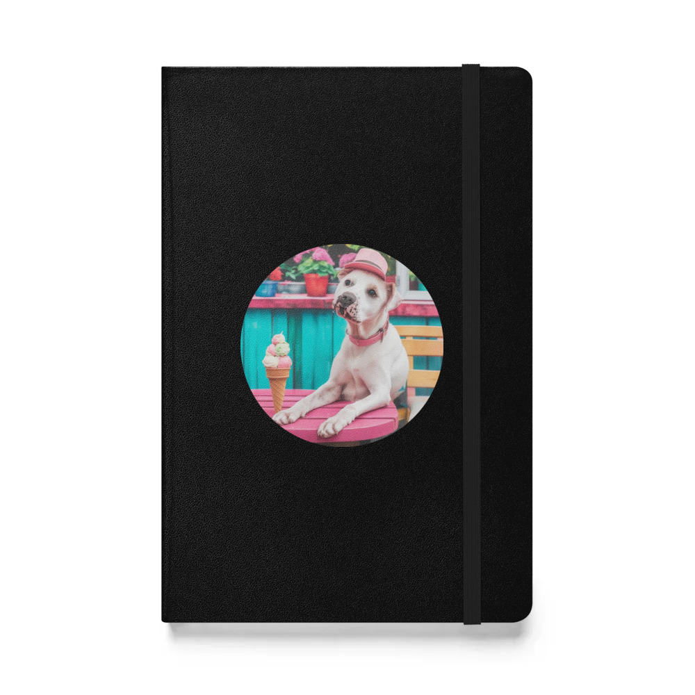 PugMug Custom Melody Hardcover Bound Notebook