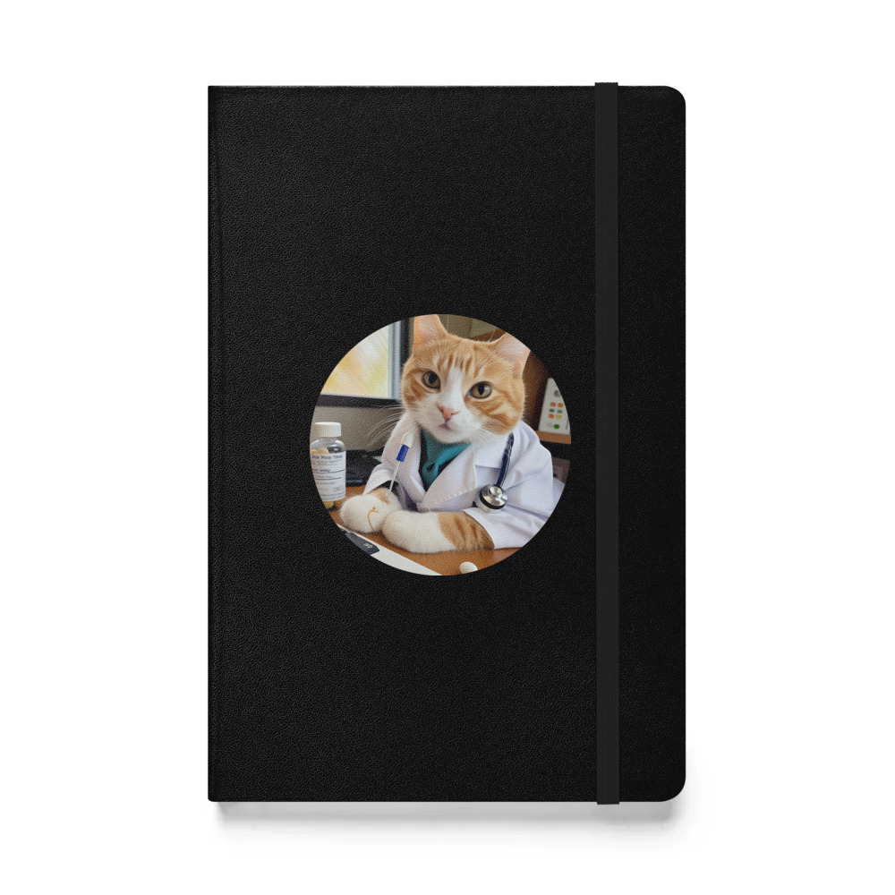 PugMug Custom Jack Jack Hardcover Bound Notebook