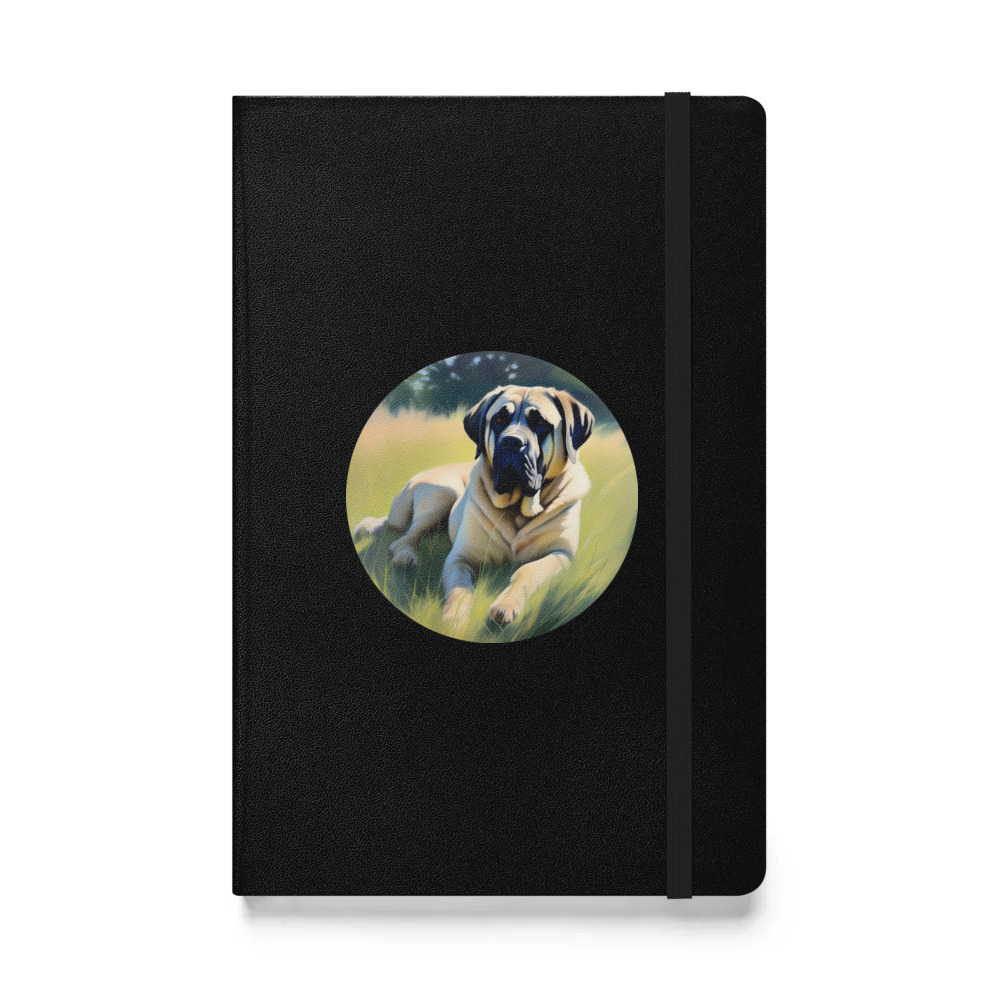 PugMug Custom Mastiff Hardcover Bound Notebook