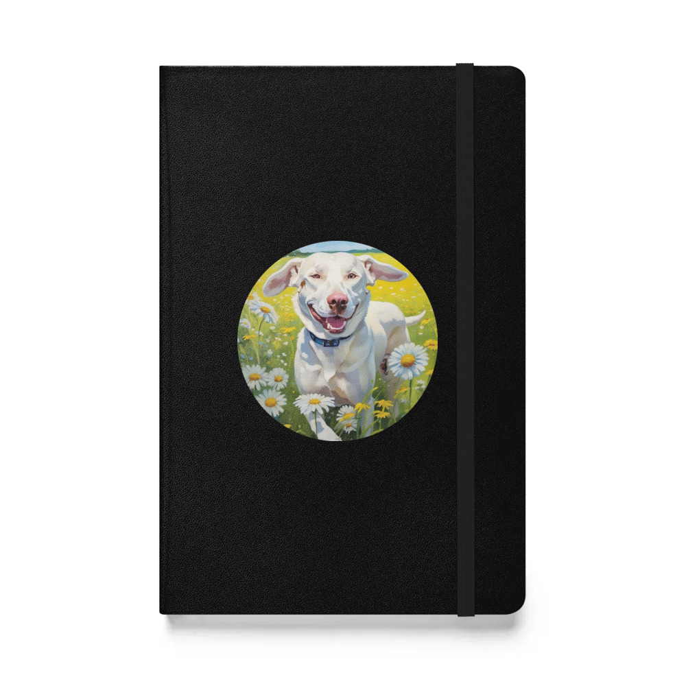 PugMug Custom Penny Hardcover Bound Notebook
