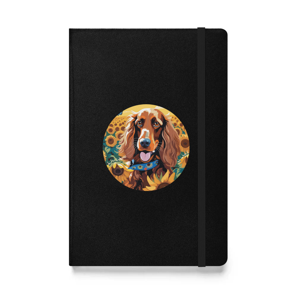 PugMug Custom Cocker Spaniel Hardcover Bound Notebook