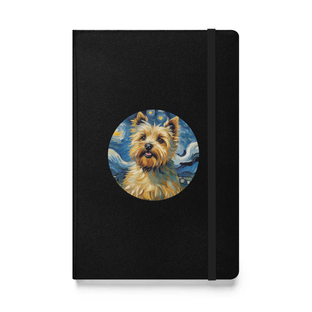 PugMug Custom Cairn Terrier Hardcover Bound Notebook