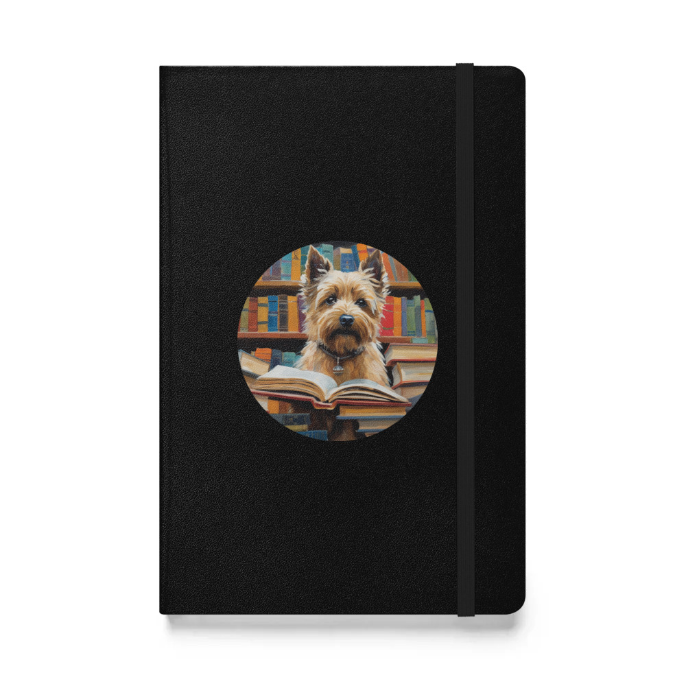 PugMug Custom Cairn Terrier Hardcover Bound Notebook