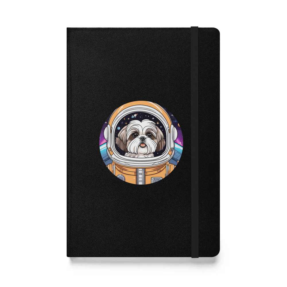 PugMug Custom Shih Tzu Hardcover Bound Notebook