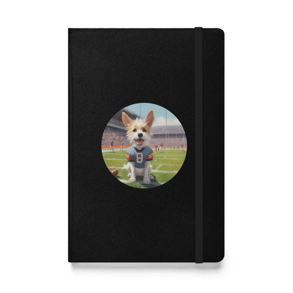 PugMug Custom Luna Hardcover Bound Notebook