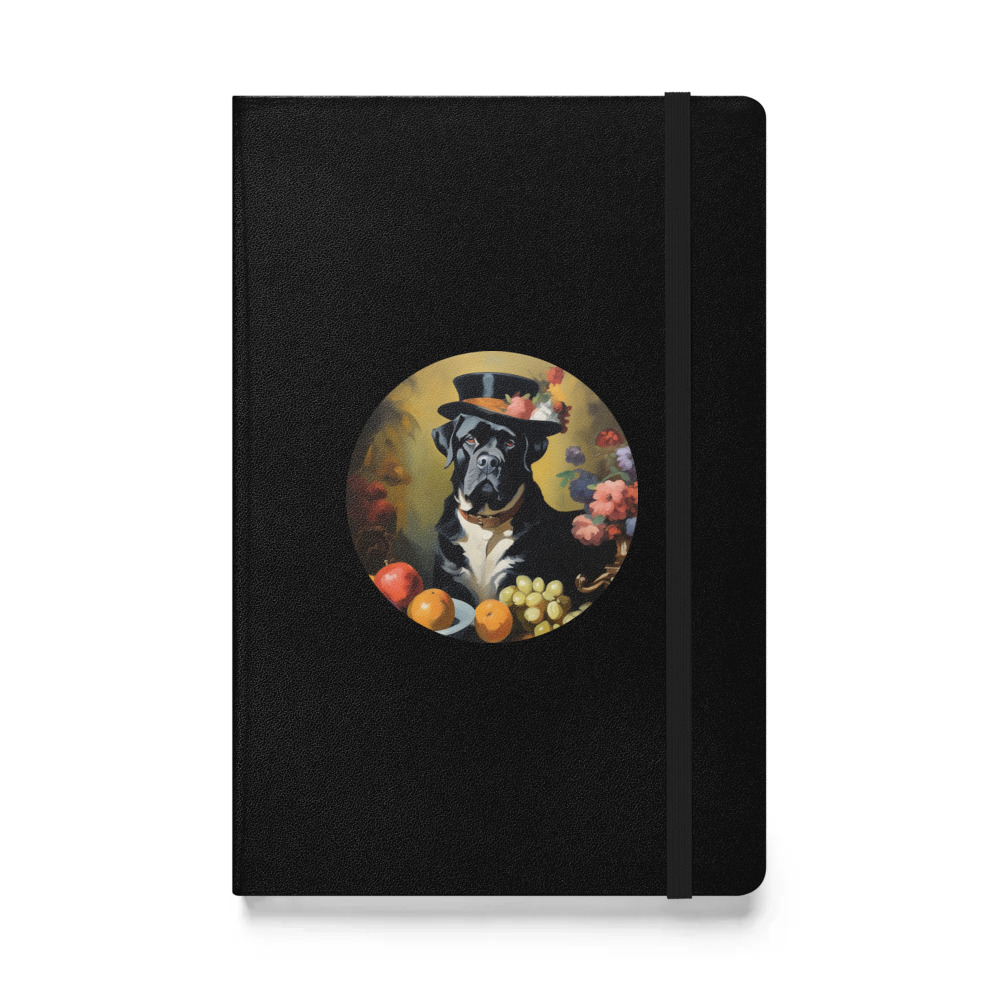PugMug Custom Mastiff Hardcover Bound Notebook
