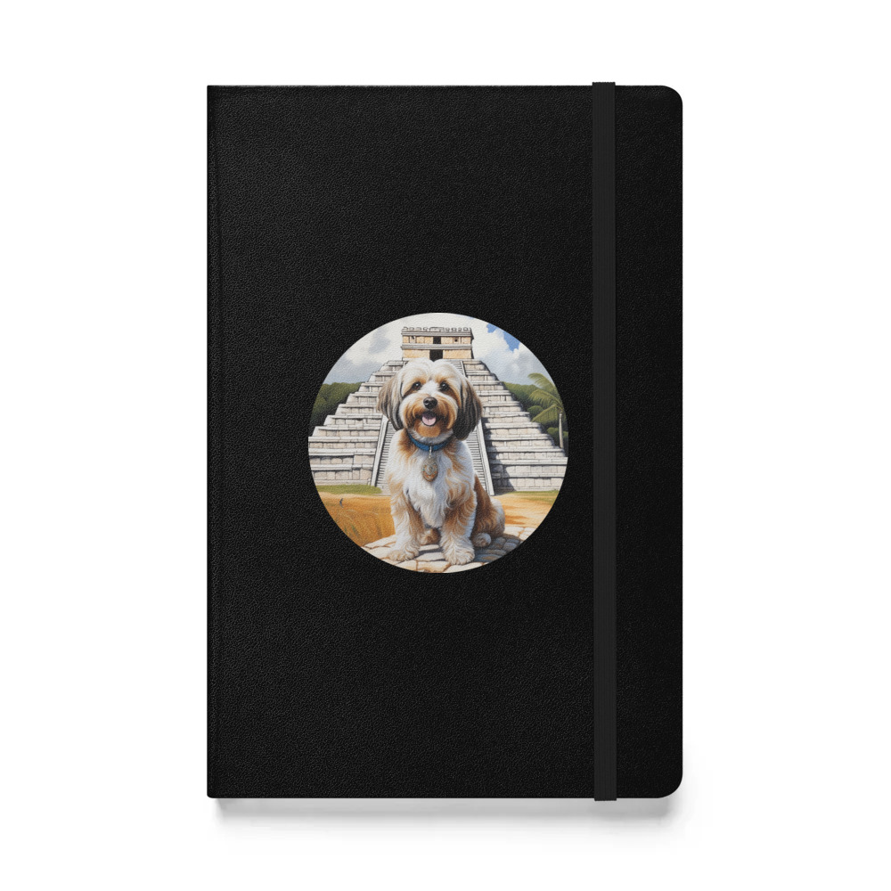 PugMug Custom Tan Havanese Dog Hardcover Bound Notebook