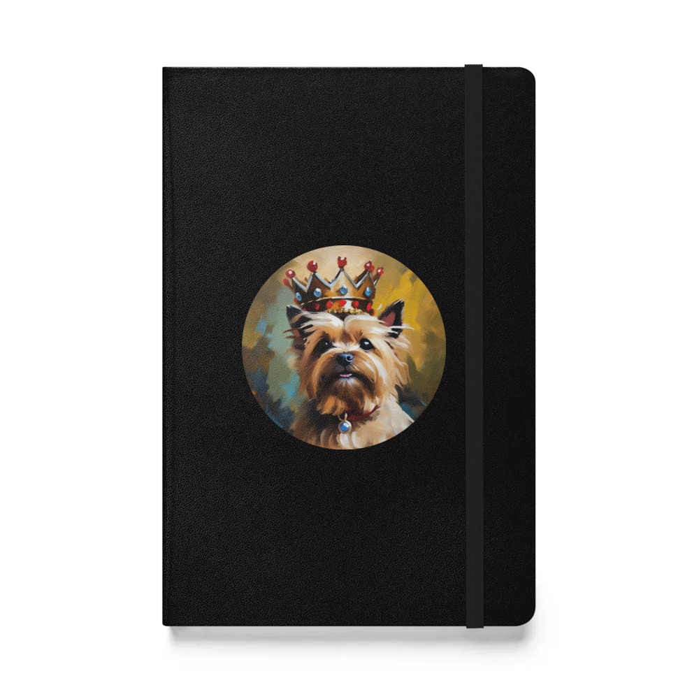 PugMug Custom Cairn Terrier Hardcover Bound Notebook