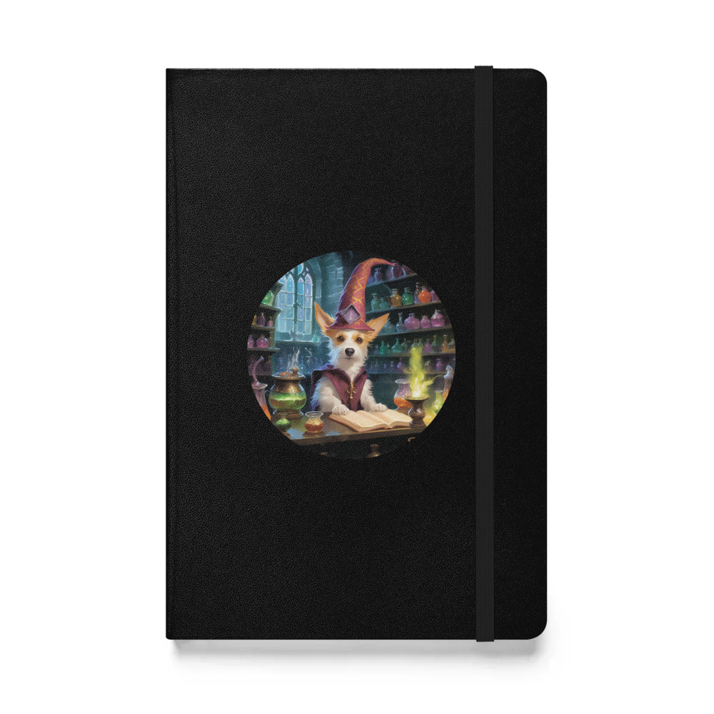 PugMug Custom Luna Hardcover Bound Notebook