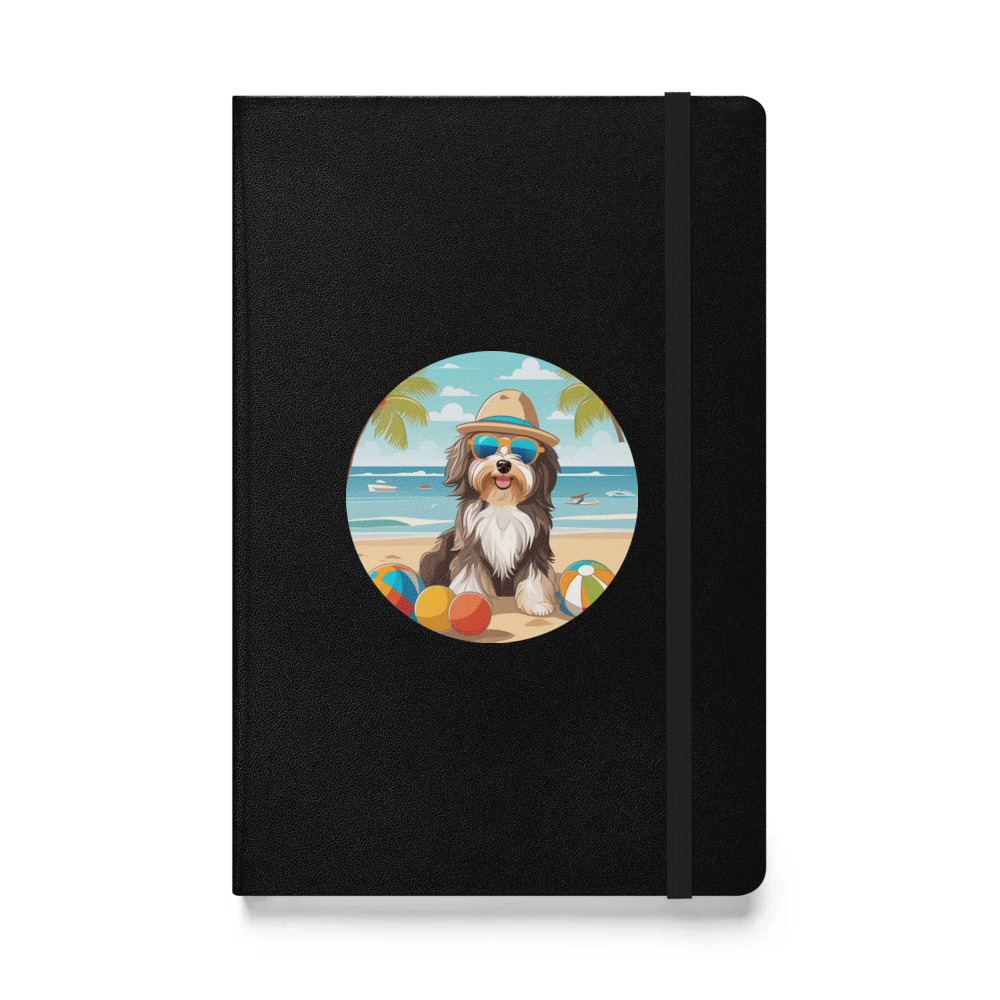 PugMug Custom Tan Havanese Dog Hardcover Bound Notebook