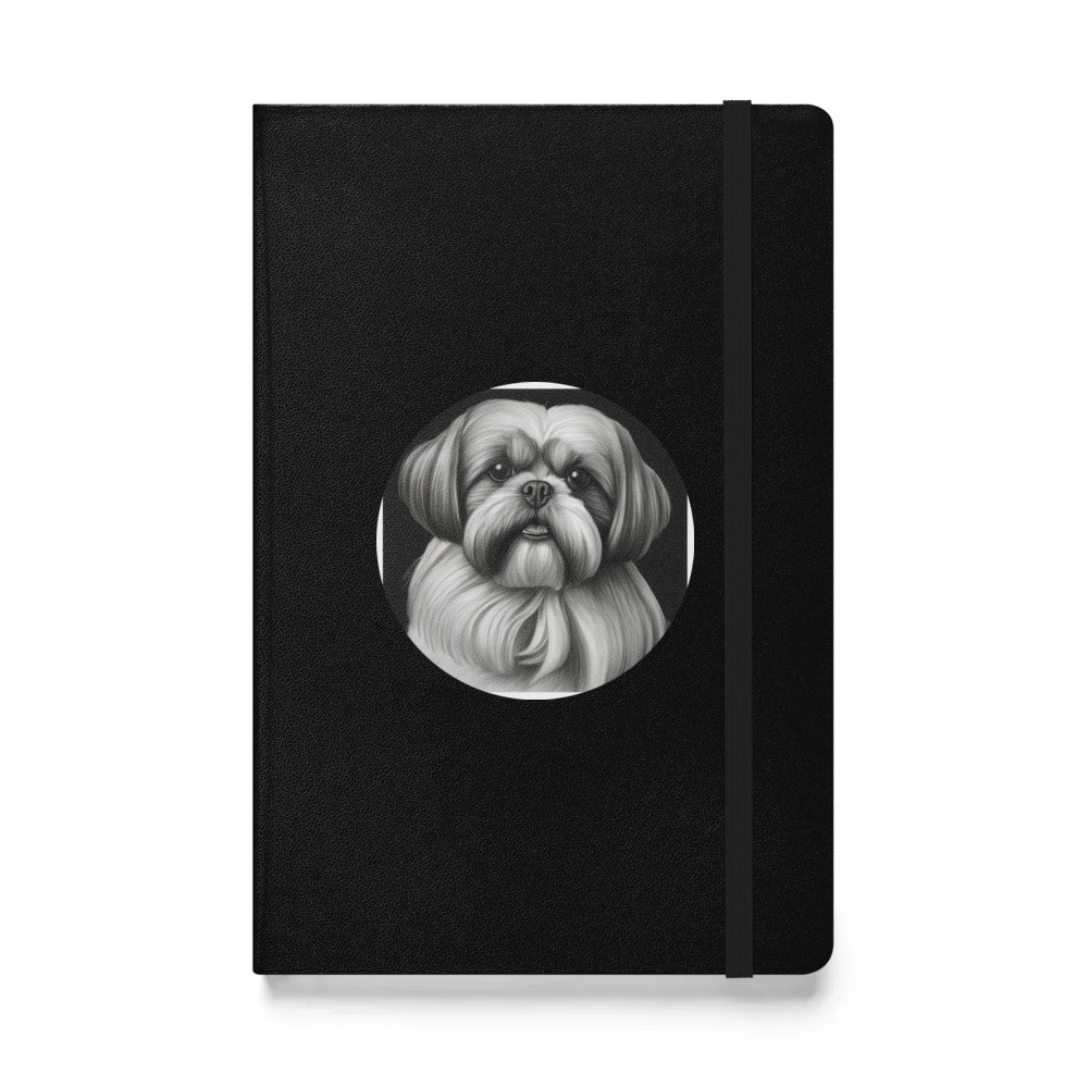 PugMug Custom Shih Tzu Hardcover Bound Notebook