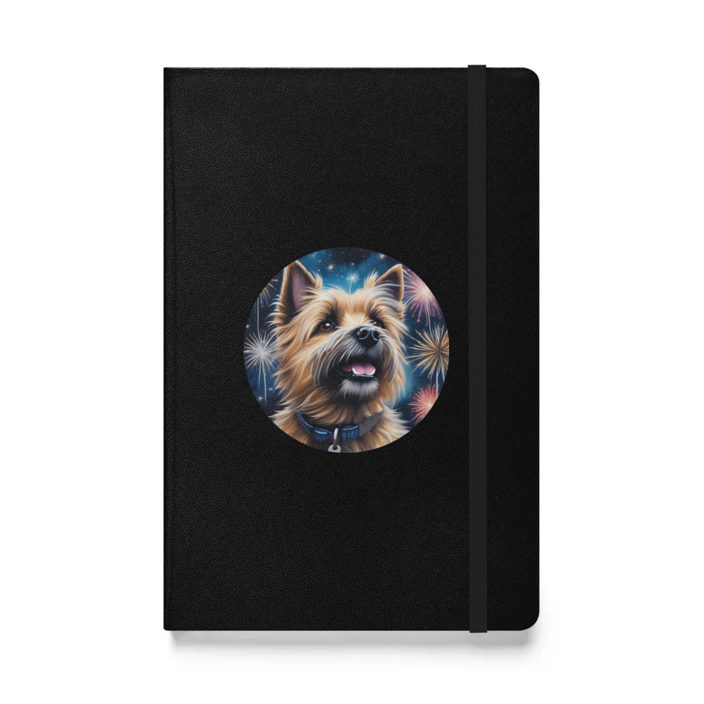 PugMug Custom Cairn Terrier Hardcover Bound Notebook
