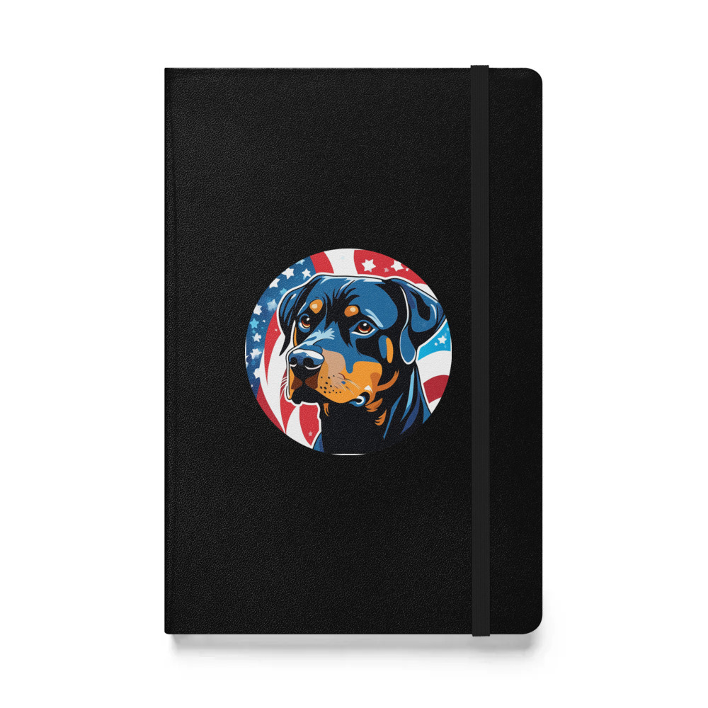 PugMug Custom Pet Hardcover Bound Notebook