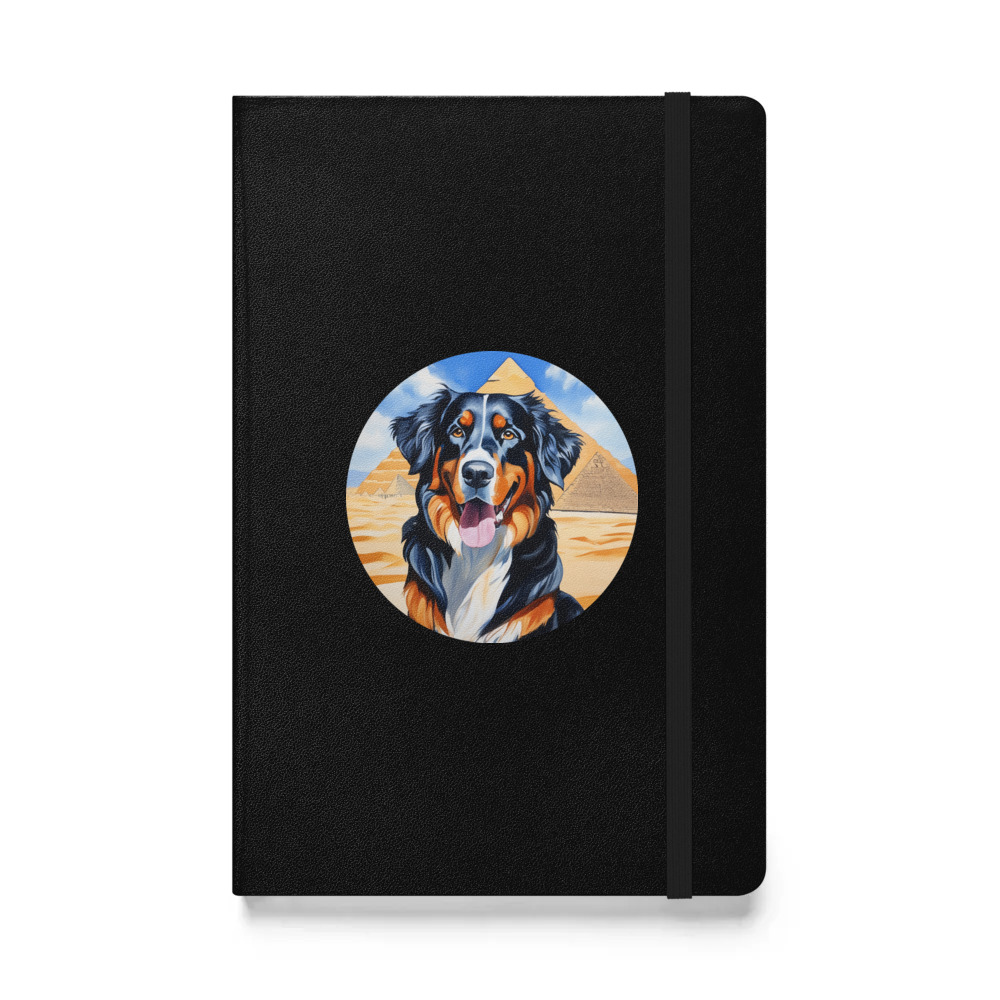 PugMug Custom Bernese Mountain Dog Hardcover Bound Notebook