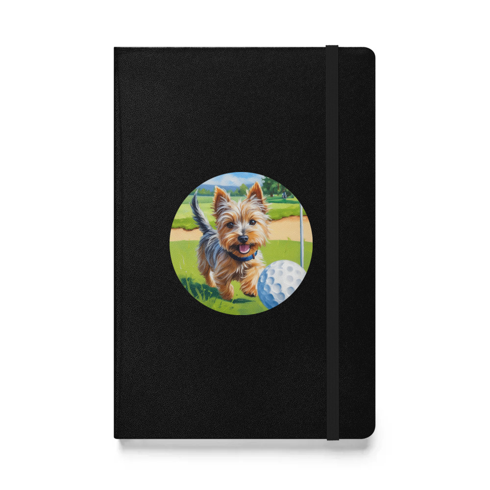 PugMug Custom Cairn Terrier Hardcover Bound Notebook
