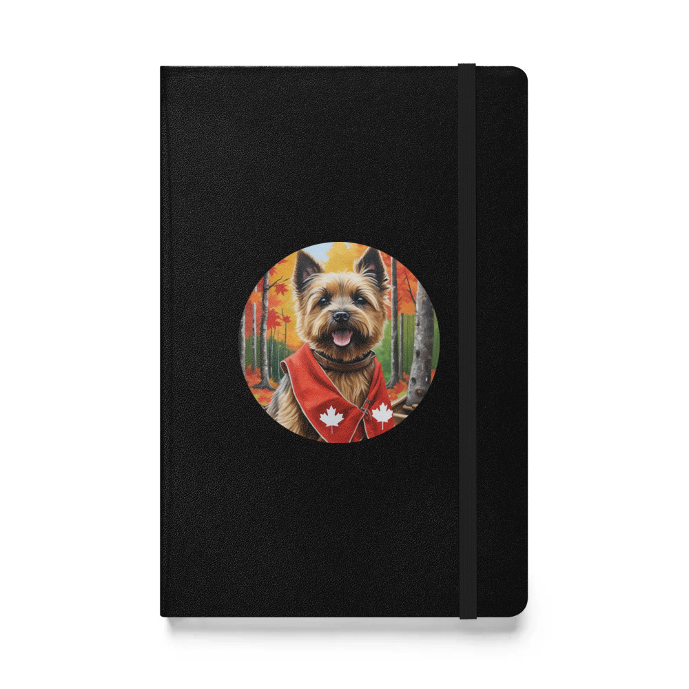 PugMug Custom Cairn Terrier Hardcover Bound Notebook