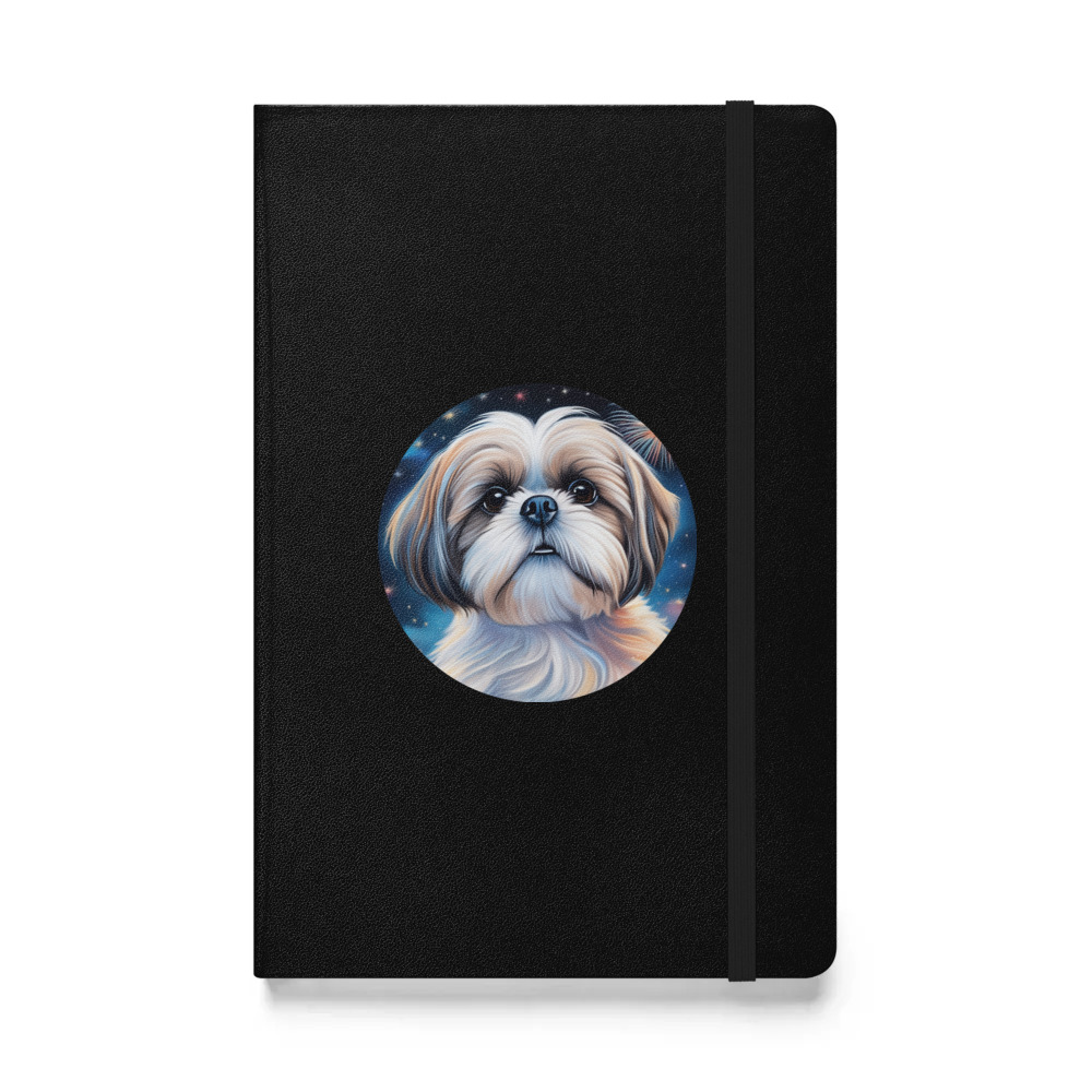 PugMug Custom Shih Tzu Hardcover Bound Notebook