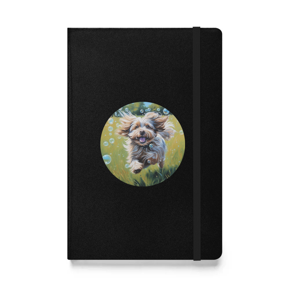 PugMug Custom Tan Havanese Dog Hardcover Bound Notebook
