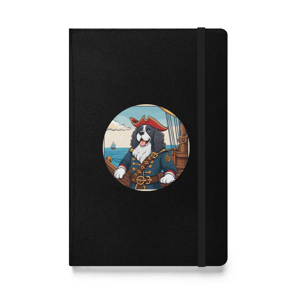 PugMug Custom Newfoundland Hardcover Bound Notebook