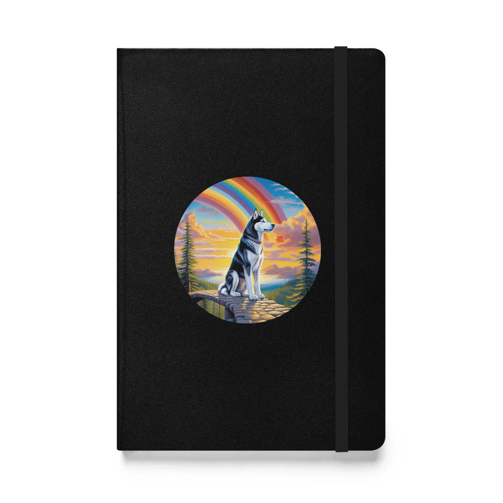 PugMug Custom Siberian Husky Hardcover Bound Notebook