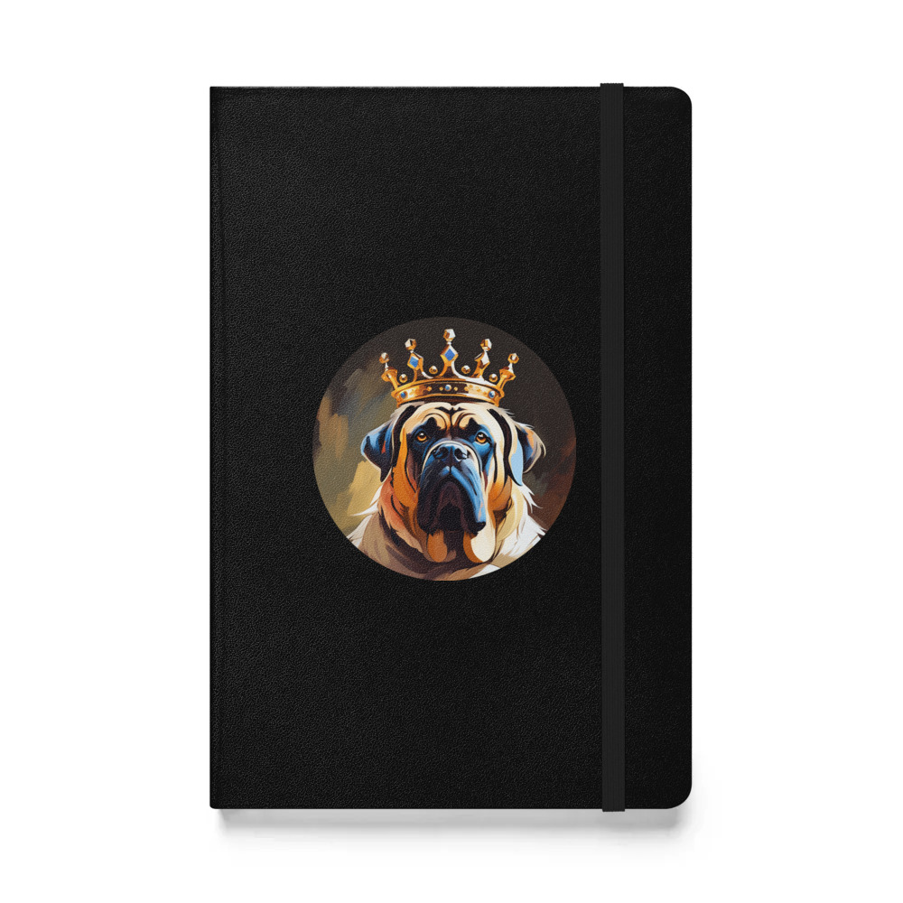 PugMug Custom Mastiff Hardcover Bound Notebook