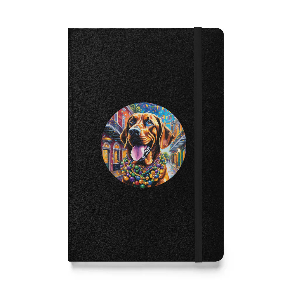 PugMug Custom Bloodhound Hardcover Bound Notebook
