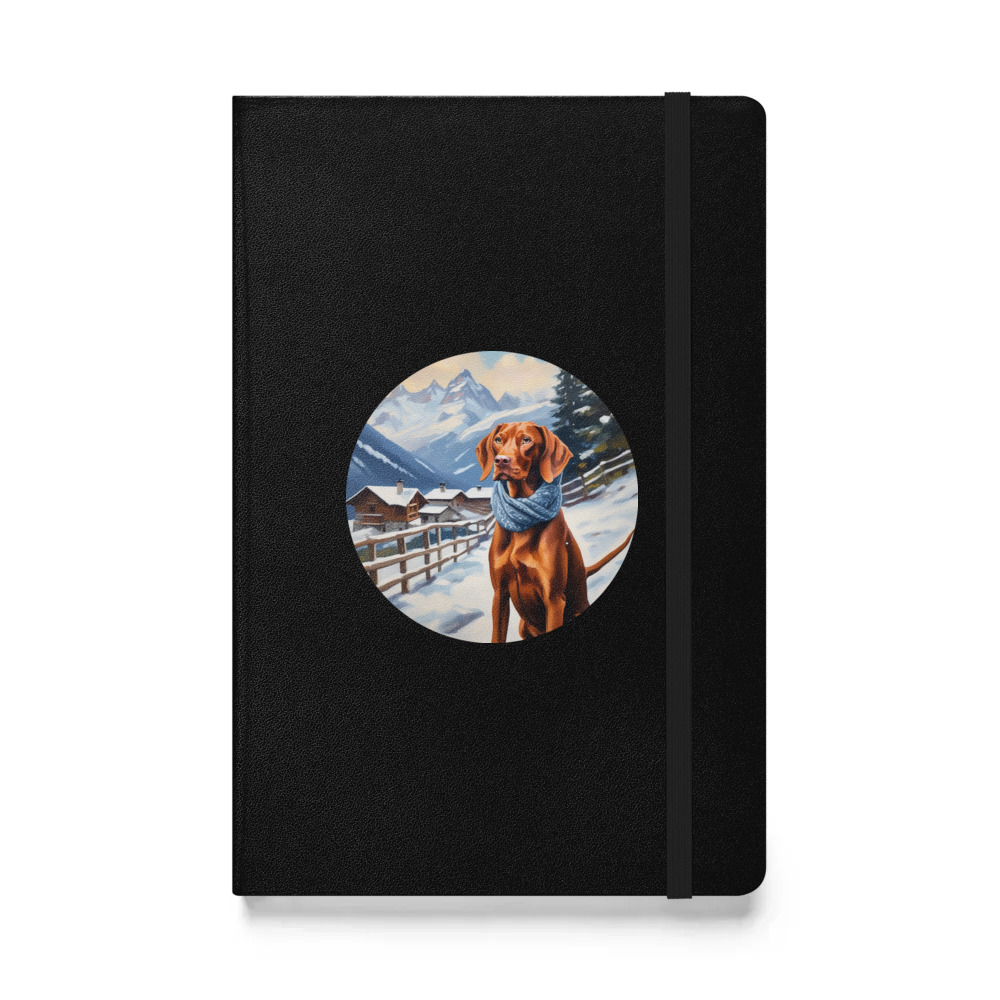 PugMug Custom Vizsla Hardcover Bound Notebook