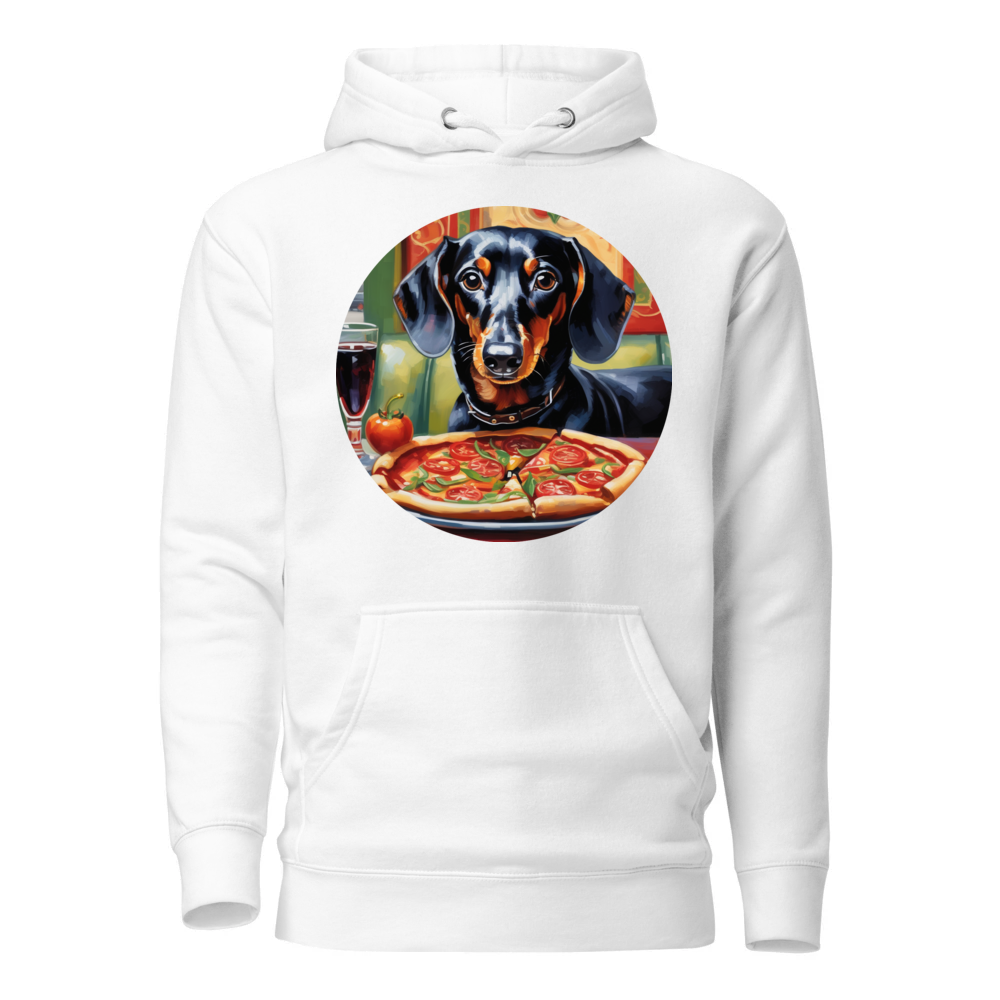 PugMug Custom Black Dachshund Hoodie