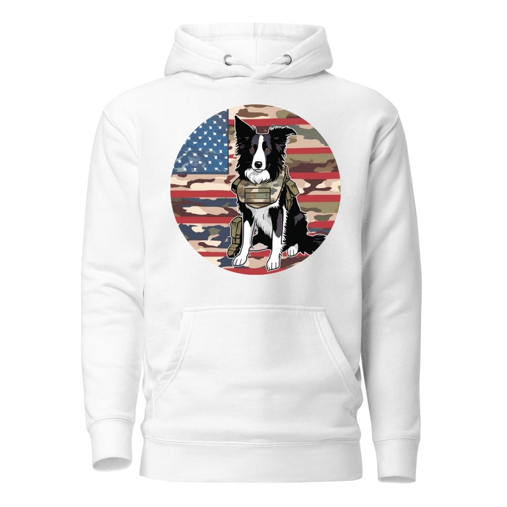 PugMug Custom Border Collie Hoodie