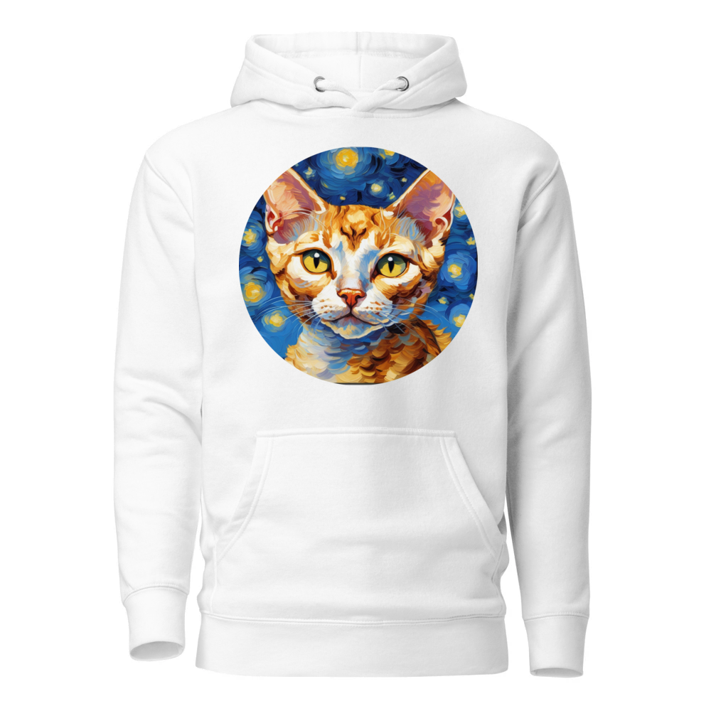 PugMug Custom Tabby Devon Rex Cat Hoodie