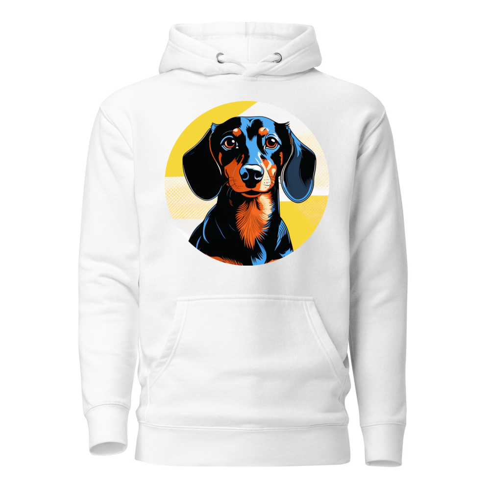 PugMug Custom Black Dachshund Hoodie