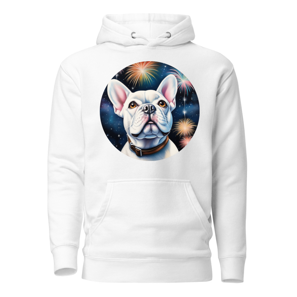PugMug Custom White French Bulldog Hoodie