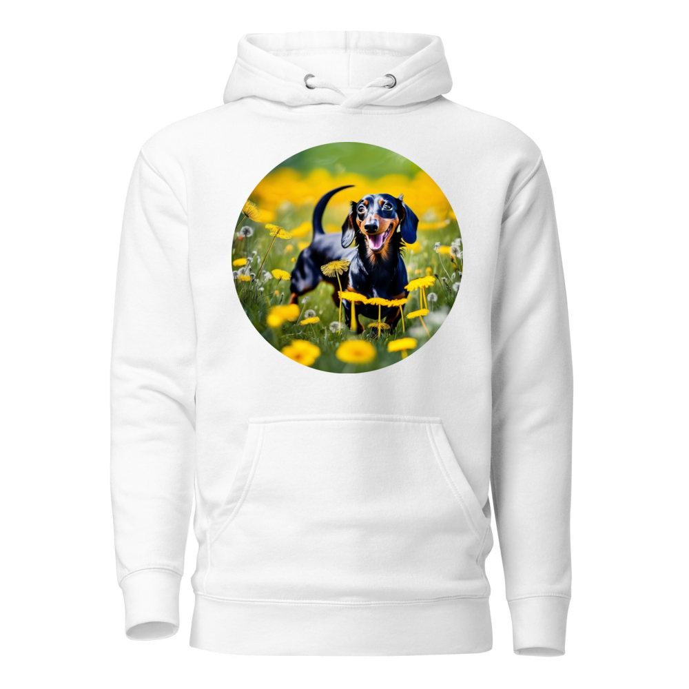PugMug Custom Black Dachshund Hoodie
